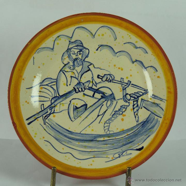 Antig&uuml;edades: PLATO DE CERAMICA DE SAN PEDRO DO CORVAL - Foto 1