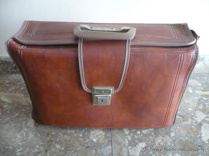 Antig&uuml;edades: MALETIN ANTIGUO CON CIERRE. - Foto 1