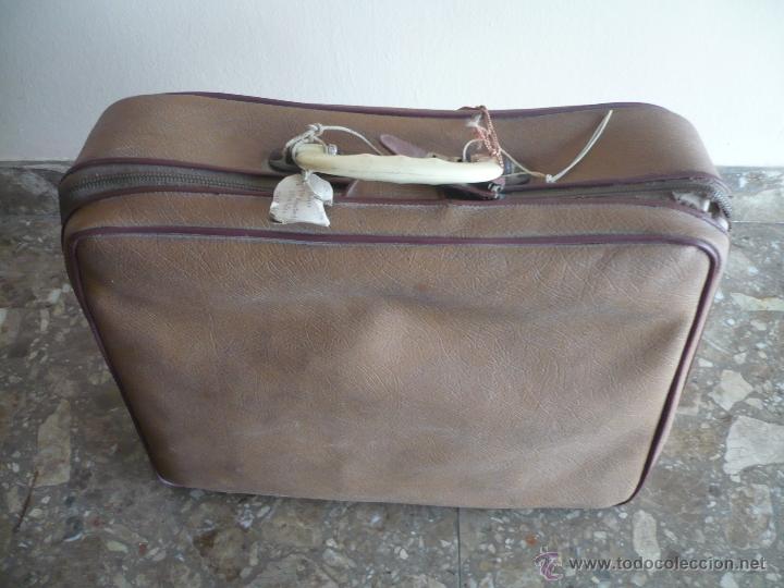 Antig&uuml;edades: MALETA DE VIAJE. - Foto 2