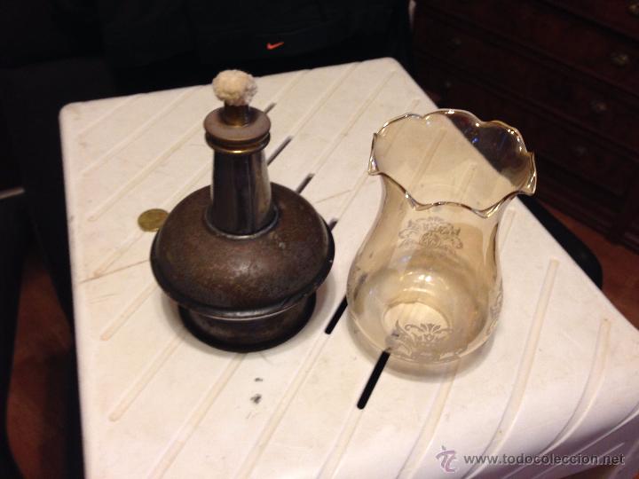 Antig&uuml;edades: lampara antigua ,mirala - Foto 2