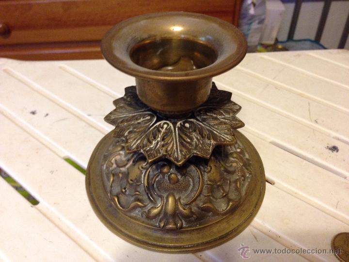 Antig&uuml;edades: candelabro antiguo, miralo - Foto 1