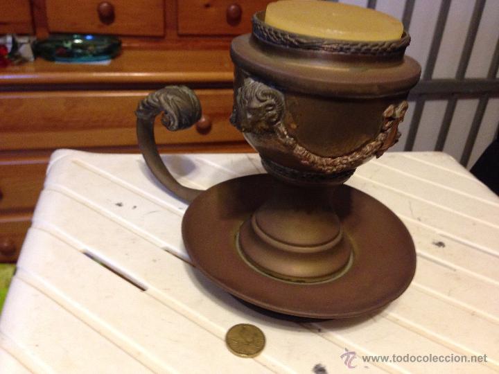 Antig&uuml;edades: candelabro antiguo, miralo - Foto 1