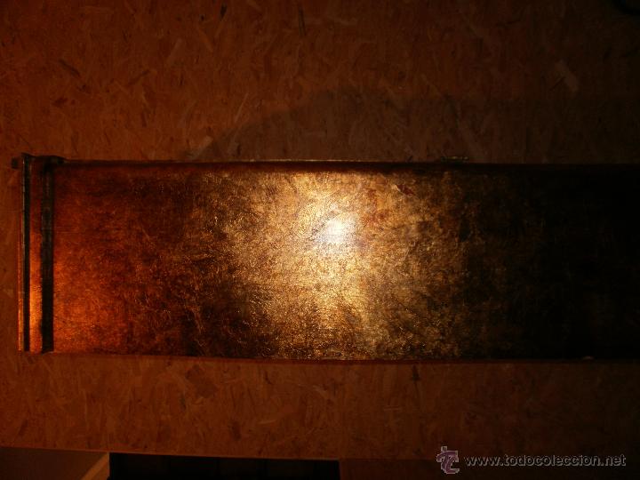 Antig&uuml;edades: VITRINA ESTILO LUIS XV ESTILO IMPERIO AL PAN DE ORO - Foto 14