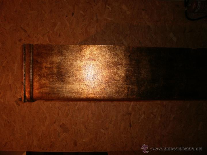 Antig&uuml;edades: VITRINA ESTILO LUIS XV ESTILO IMPERIO AL PAN DE ORO - Foto 17