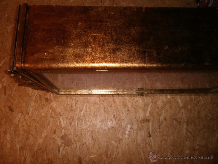 Antig&uuml;edades: VITRINA ESTILO LUIS XV ESTILO IMPERIO AL PAN DE ORO - Foto 19