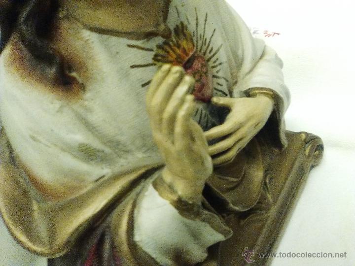 Antig&uuml;edades: SAGRADO CORAZ&Oacute;N DE JES&Uacute;S, ANTIGUO - Foto 3