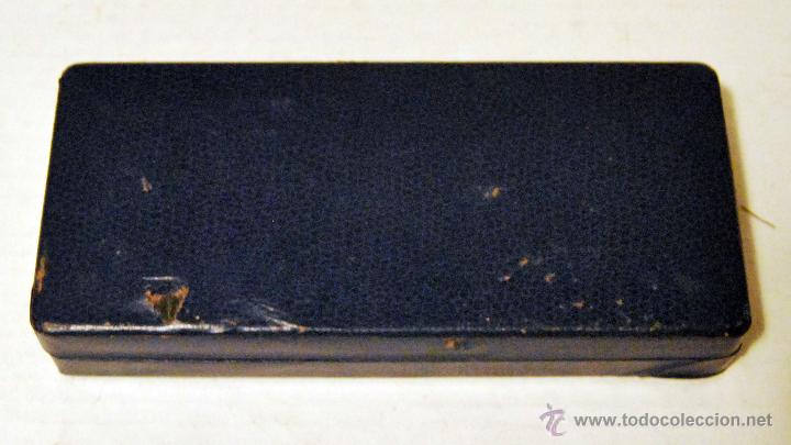 Antig&uuml;edades: Estuche con cuchara - PIEZA ANTIGUA - Foto 3