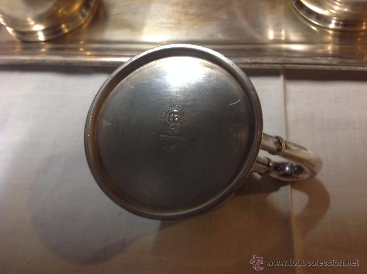 Antig&uuml;edades: juego de cafe plateado - Foto 10