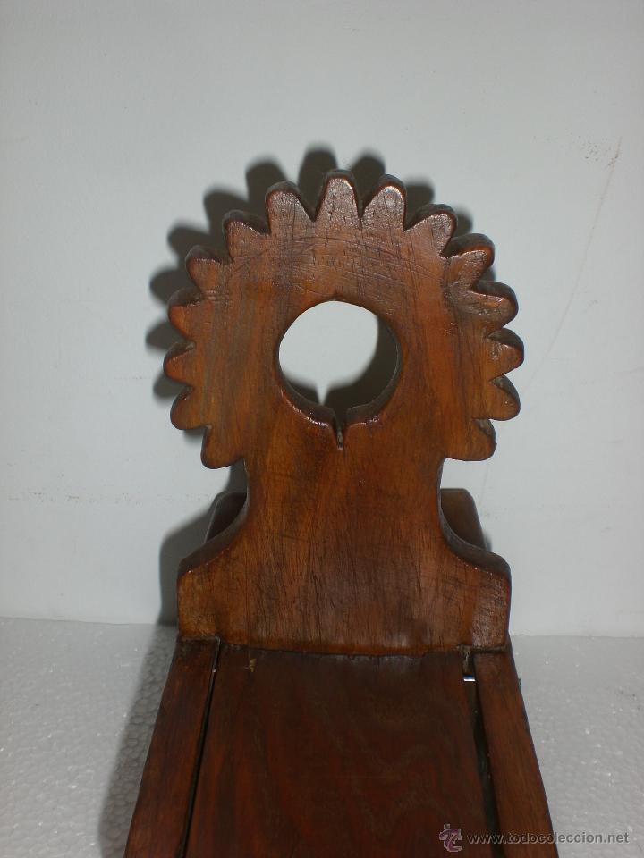 Antig&uuml;edades: ANTIGUO SALERO RUSTICO - Foto 2