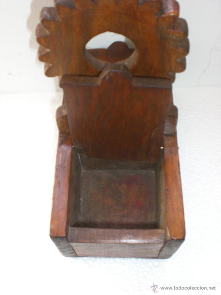 Antig&uuml;edades: ANTIGUO SALERO RUSTICO - Foto 3