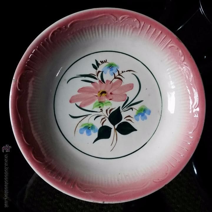 Antig&uuml;edades: PLATOS DE CERAMICA DE MANISES - Foto 1