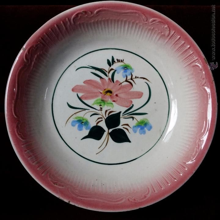 Antig&uuml;edades: PLATOS DE CERAMICA DE MANISES - Foto 4