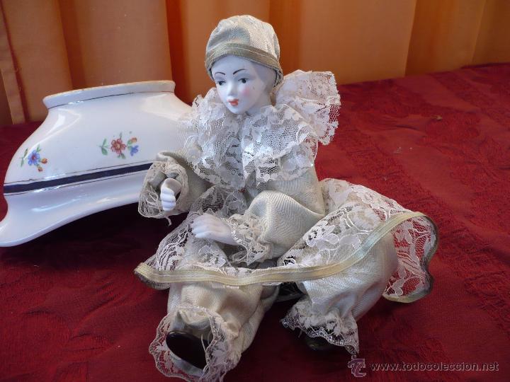 Antig&uuml;edades: Arlequin de porclana - Foto 2