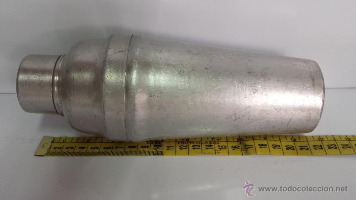 Antig&uuml;edades: ANTIGUA COCTELERA DE ALUMINIO - Foto 2