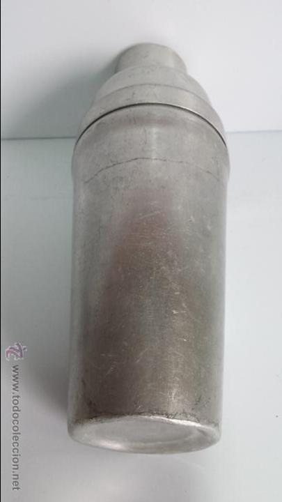 Antig&uuml;edades: ANTIGUA COCTELERA DE ALUMINIO - Foto 4