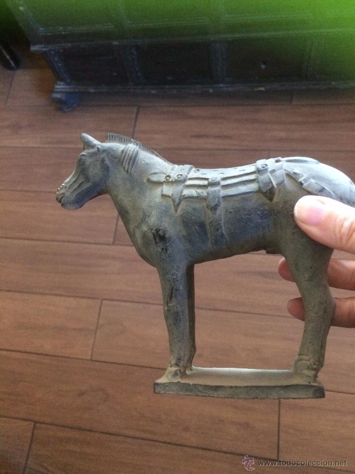 Antig&uuml;edades: CABALLO DE TERRACOTA XIAN - Foto 1