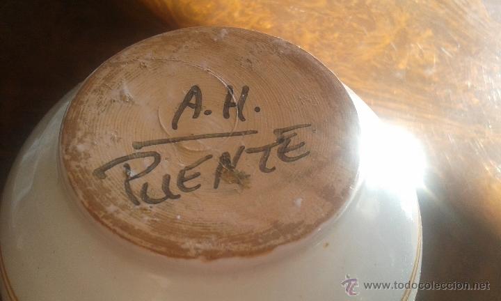 Antig&uuml;edades: BONITO JARRON DE CERAMICA. - Foto 3