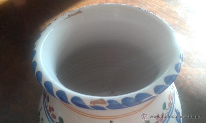 Antig&uuml;edades: BONITO JARRON DE CERAMICA. - Foto 4