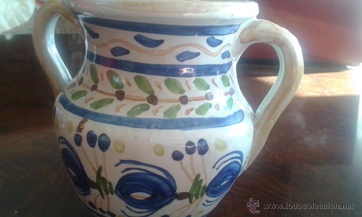 Antig&uuml;edades: BONITO JARRON DE CERAMICA. - Foto 3