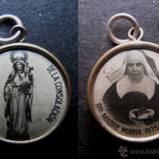 Antigüedades: MEDALLA RELIGIOSA ANTIGUA NUESTRA SEÑORA DE LA CONSOLACION MADRE MARIA ROSA MOLAS. Lote 53122270