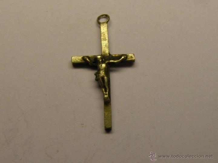 Antig&uuml;edades: Medalla religiosa tipo Cruz. - Foto 1