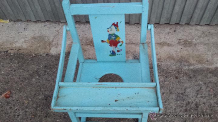 antigua y pequeña silla comuna orinal para niño - Acquista Altri oggetti  antichi su todocoleccion