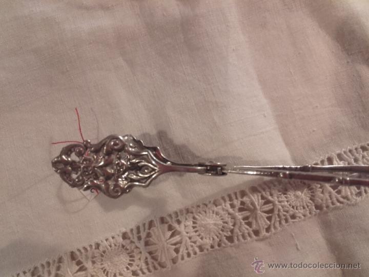Antig&uuml;edades: pinza plata azucar - Foto 5