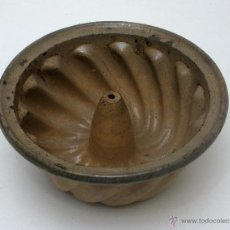 Antigüedades: ANTIGUO MOLDE PARA COCINAS EN CERÁMICA POPULAR. BUDIN, BUNDT CACKE. Lote 53162650