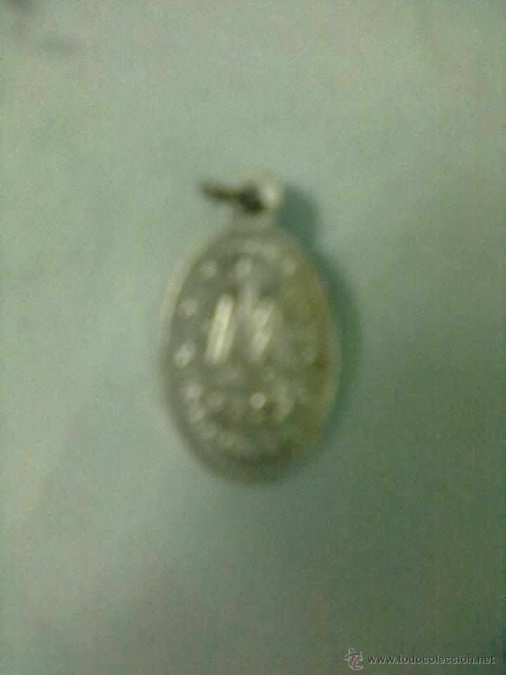 Antig&uuml;edades: MEDALLA ALUMINIO VIRGEN INMACULADA - Foto 2