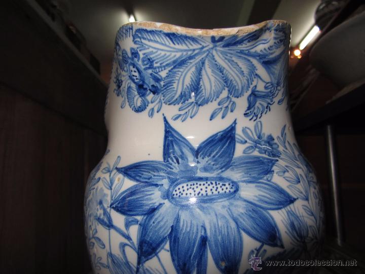 Antig&uuml;edades: Preciosa Jarra Manises XIX - Foto 6