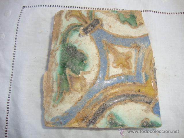 Antig&uuml;edades: Azulejo siglo XVI (Triana) - Foto 1