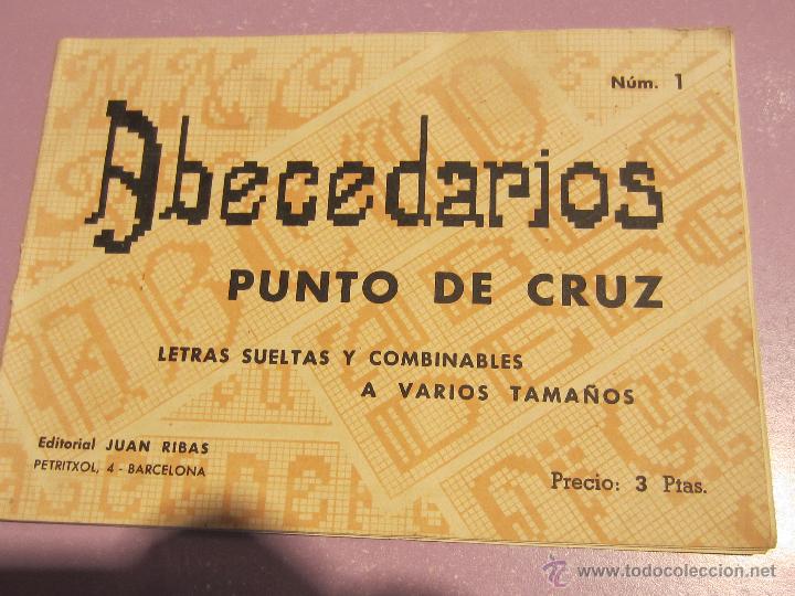 Antig&uuml;edades: abeced&agrave;rio punto de cruz art deco