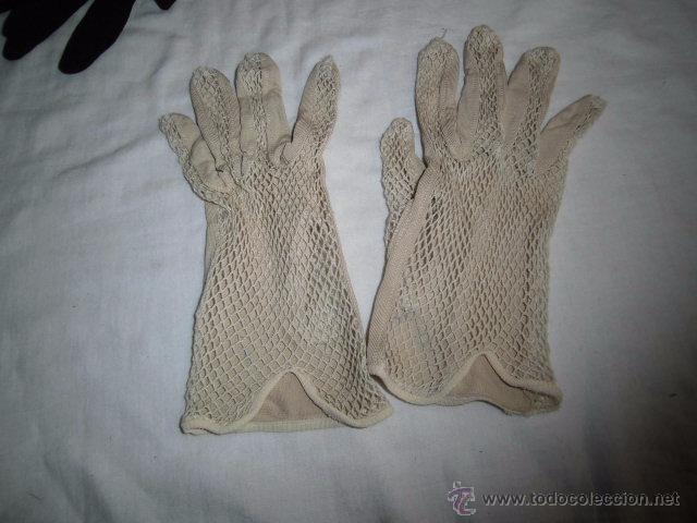 Antig&uuml;edades: ANTIGUOS GUANTES - Foto 3
