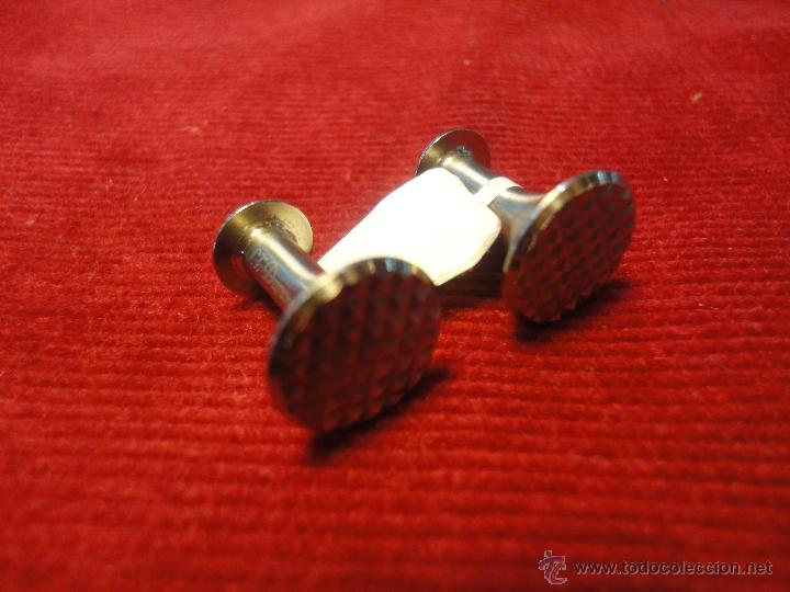 Antig&uuml;edades: GEMELOS PLATA DUPONT - Foto 1