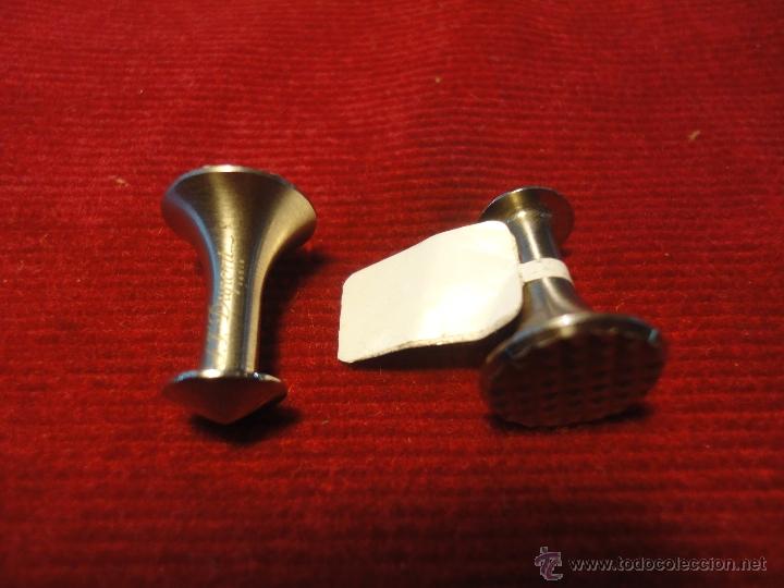 Antig&uuml;edades: GEMELOS PLATA DUPONT - Foto 2