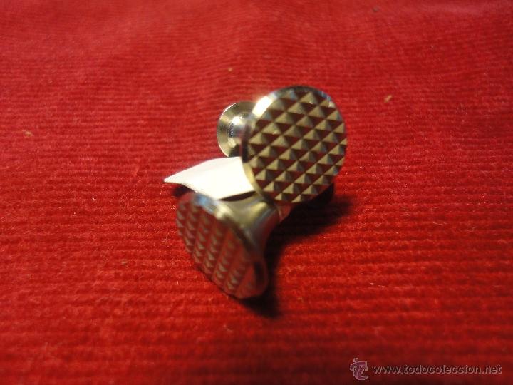 Antig&uuml;edades: GEMELOS PLATA DUPONT - Foto 3