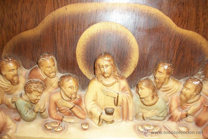 Antig&uuml;edades: ANTIGUO CUADRO DE LA SANTA CENA - Foto 3