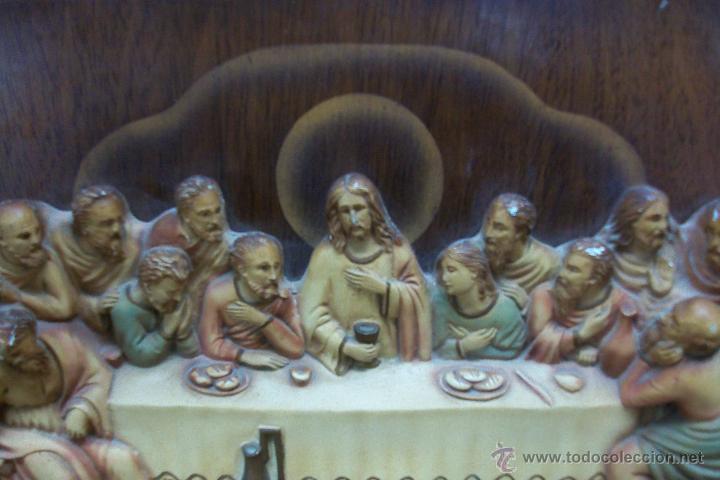 Antig&uuml;edades: ANTIGUO CUADRO DE LA SANTA CENA - Foto 4