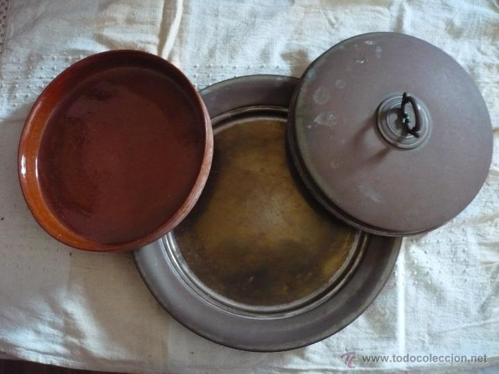 Antig&uuml;edades: Plato Bandeja para Angulas - Foto 3
