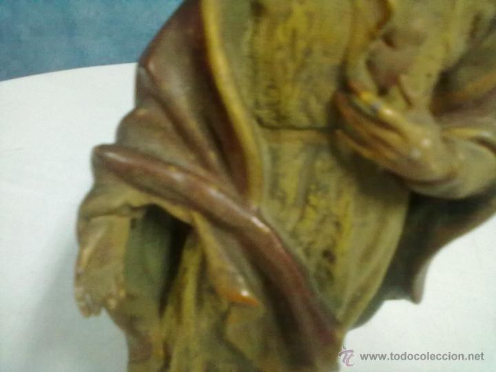 Antig&uuml;edades: SAGRADO CORAZON ERGUIDO PARA RESTAURAR. - Foto 3