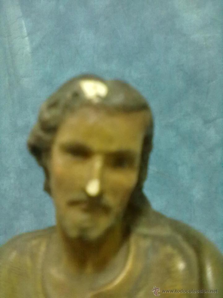 Antig&uuml;edades: SAGRADO CORAZON ERGUIDO PARA RESTAURAR. - Foto 4