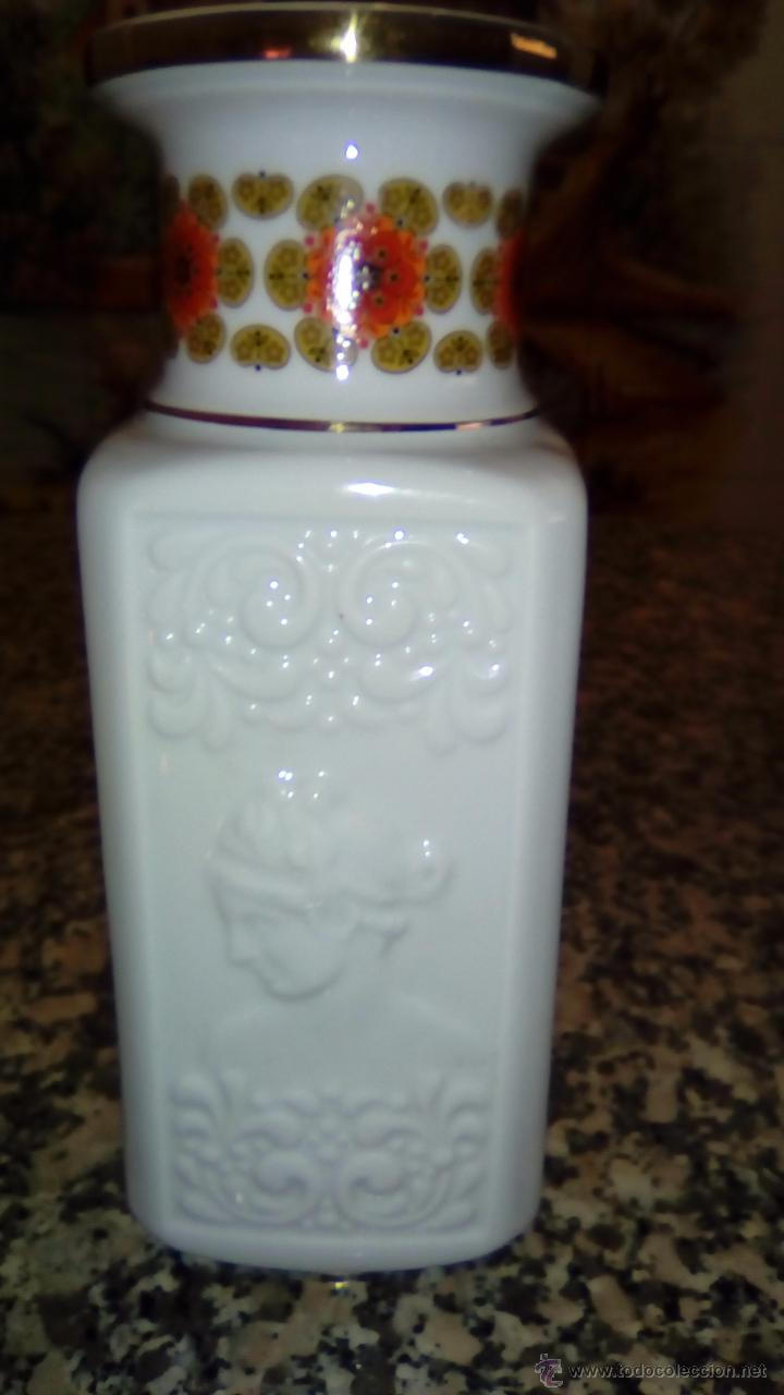 Antig&uuml;edades: FLORERO DE PORCELANA MARCA SANGO - Foto 2