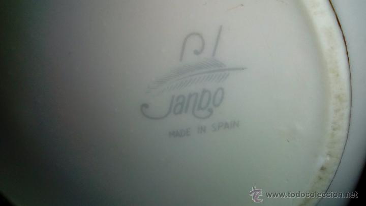 Antig&uuml;edades: FLORERO DE PORCELANA MARCA SANGO - Foto 5