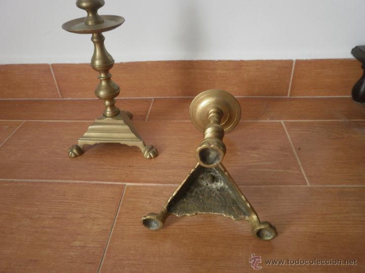 Antig&uuml;edades: Candeleros antiguos. - Foto 4