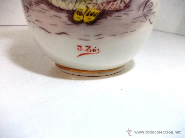 Antig&uuml;edades: ANTIGUO FLORERO FIRMADO. - Foto 2