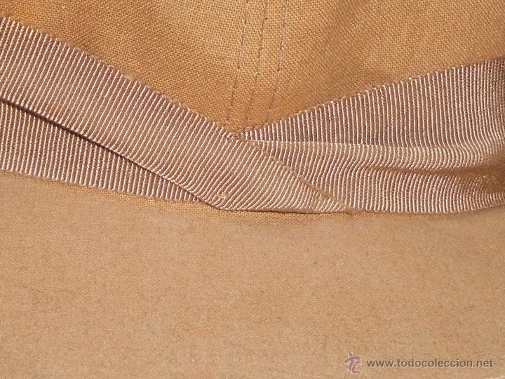 Antig&uuml;edades: ANTIGUO SOMBRERO IMPERCORK INDEFORMABLE FRANCES MARQUE DE POSEE - Foto 6