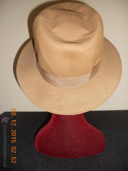 Antig&uuml;edades: ANTIGUO SOMBRERO IMPERCORK INDEFORMABLE FRANCES MARQUE DE POSEE - Foto 8