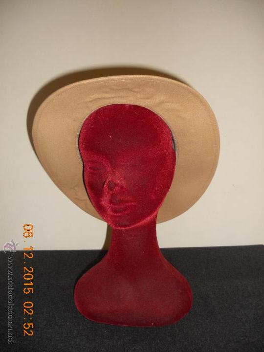 Antig&uuml;edades: ANTIGUO SOMBRERO IMPERCORK INDEFORMABLE FRANCES MARQUE DE POSEE - Foto 11