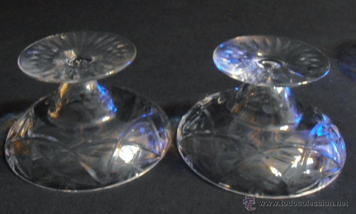 Antig&uuml;edades: 5, CINCO COPAS DE POSTRE, DE CRISTAL MUY ANTIGUAS - Foto 3