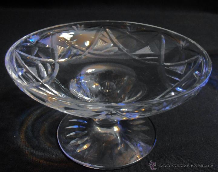 Antig&uuml;edades: 5, CINCO COPAS DE POSTRE, DE CRISTAL MUY ANTIGUAS - Foto 5